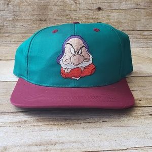 Disney vintage grumpy snapback